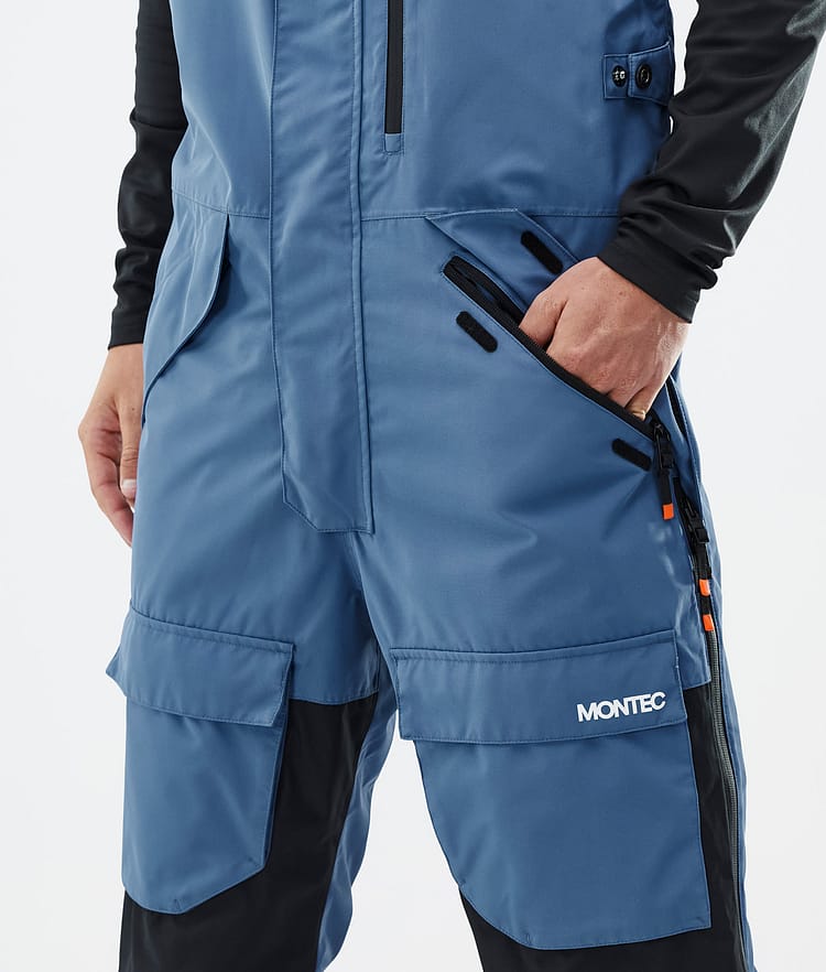 Montec Fawk Snowboardhose Herren Blue Steel/Black, Image 6 of 8