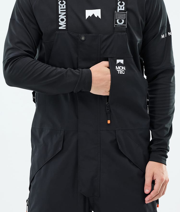 Montec Fawk Snowboardbukse Herre Black/Light Grey, Image 5 of 6