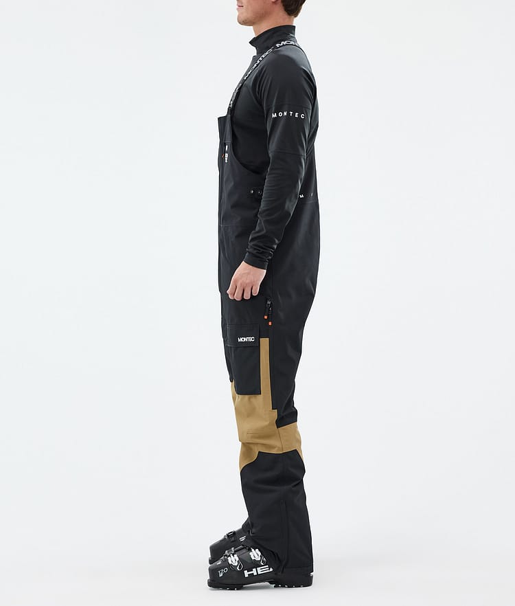 Fawk Ski Pants Men Black/Gold, Image 2 of 6