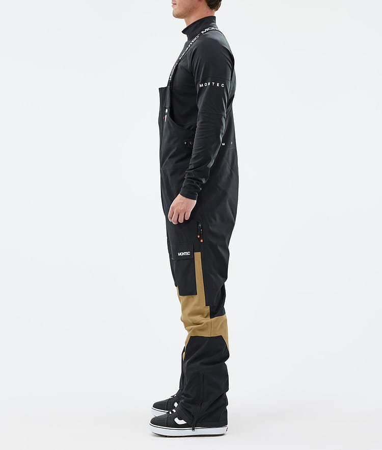 Montec Fawk Snowboard Pants Men Black/Gold, Image 2 of 6