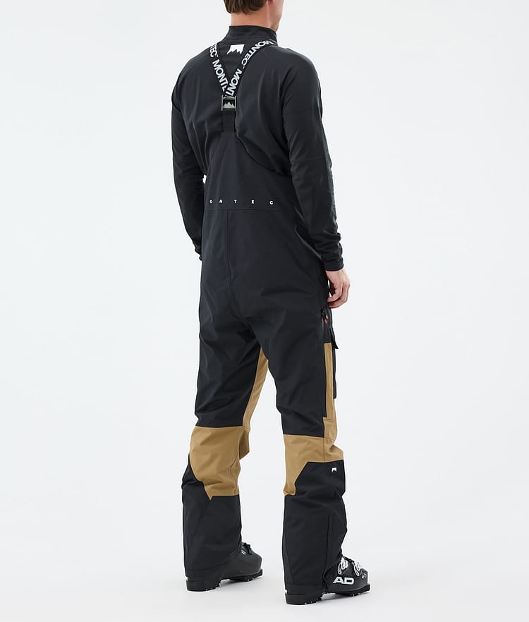 Fawk Ski Pants Men Black/Gold, Image 3 of 6