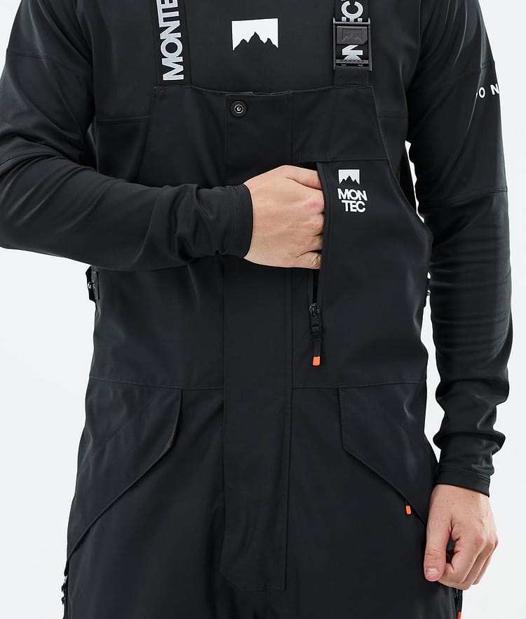 Fawk Ski Pants Men Black/Gold, Image 5 of 6