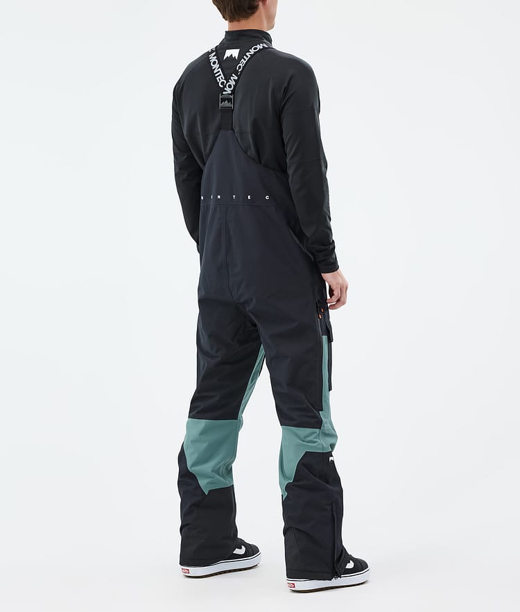 Montec Fawk Snowboard Pants Men Black/Atlantic Renewed, Image 3 of 6