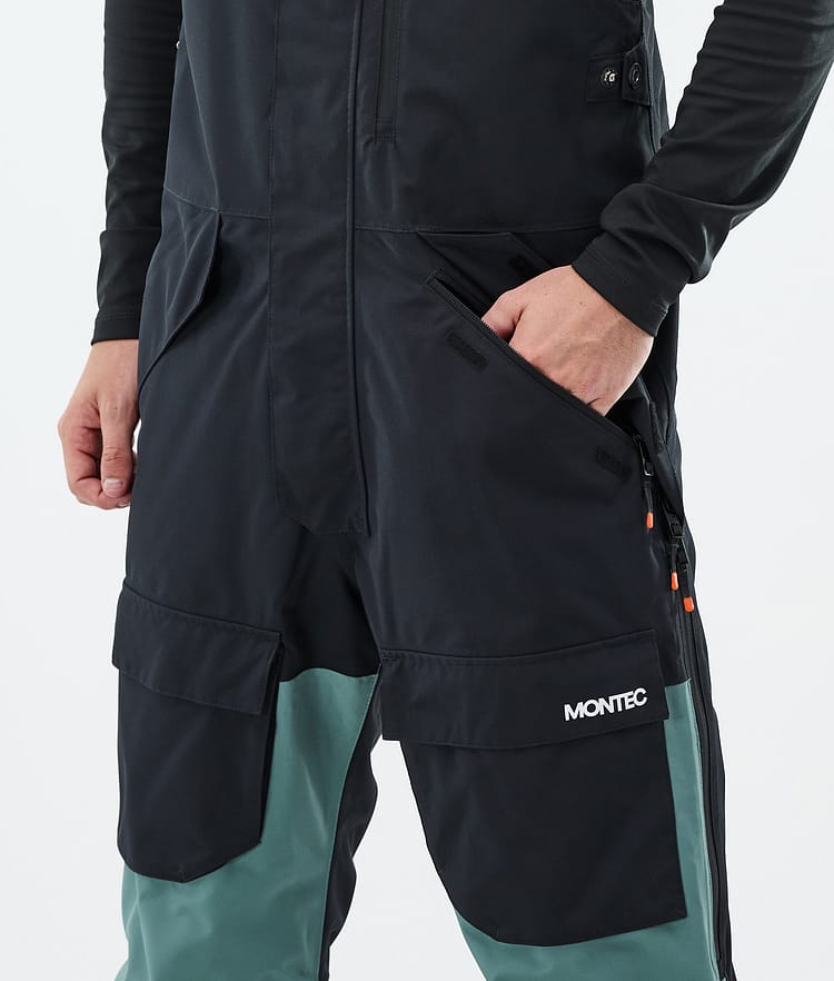 Montec Fawk Snowboard Pants Men Black/Atlantic Renewed, Image 4 of 6