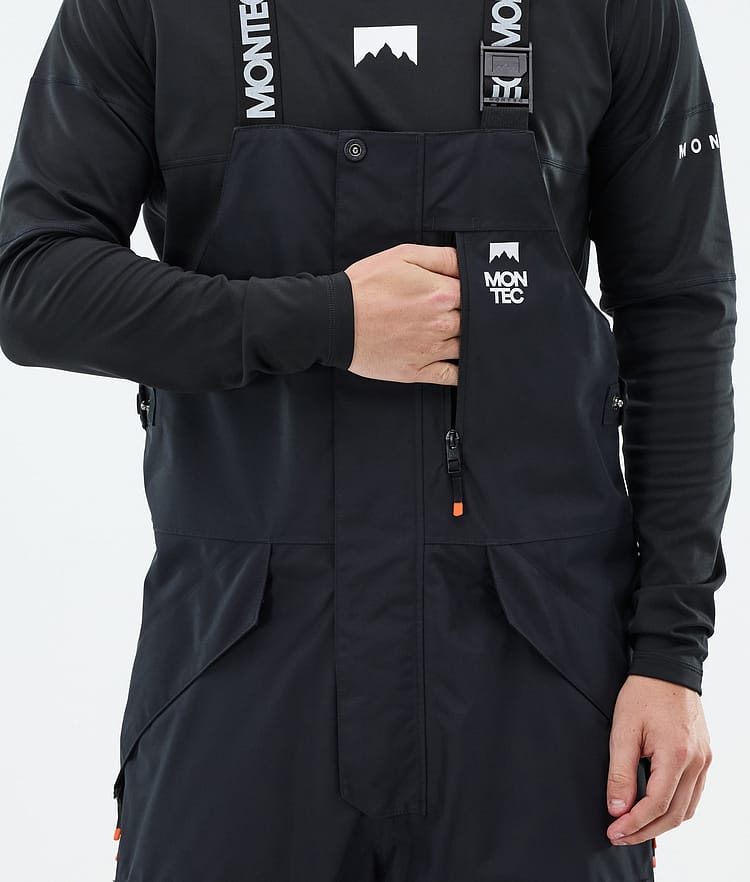 Montec Fawk Snowboard Pants Men Black/Atlantic Renewed, Image 5 of 6