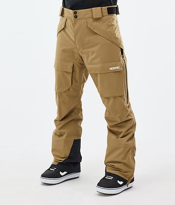 Montec Kirin Snowboard Pants Gold