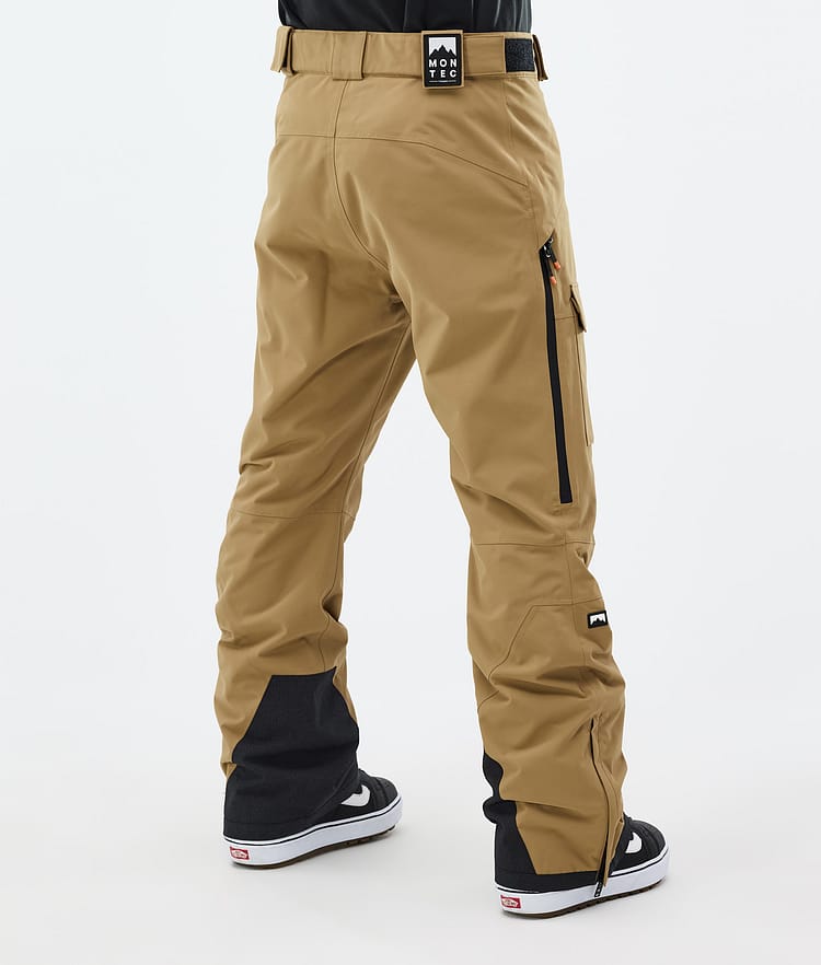 Montec Kirin Snowboard Pants Men Gold, Image 3 of 5