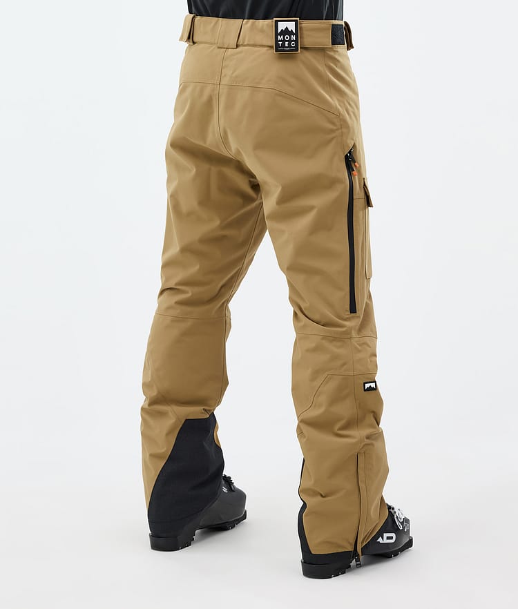 Montec Kirin Ski Pants Men Gold, Image 3 of 5
