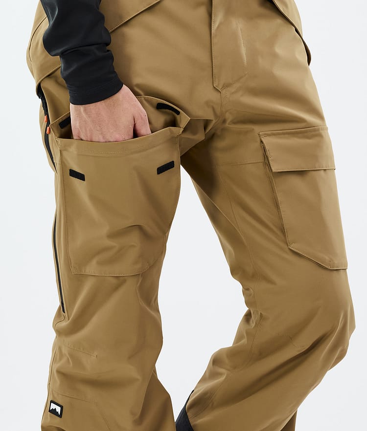 Montec Kirin Snowboard Pants Men Gold, Image 5 of 5