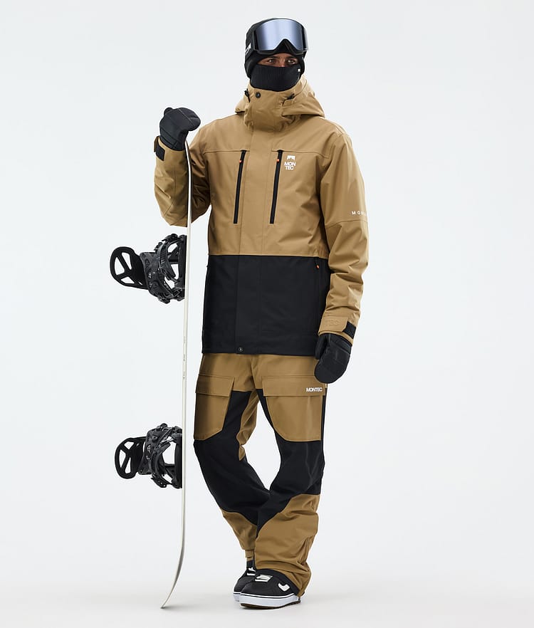 Montec Fawk Snowboard Pants Men Gold/Black, Image 2 of 7