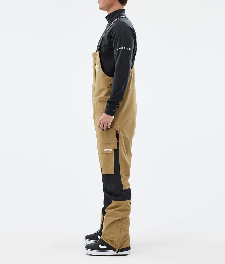 Montec Fawk Snowboard Pants Men Gold/Black, Image 3 of 7