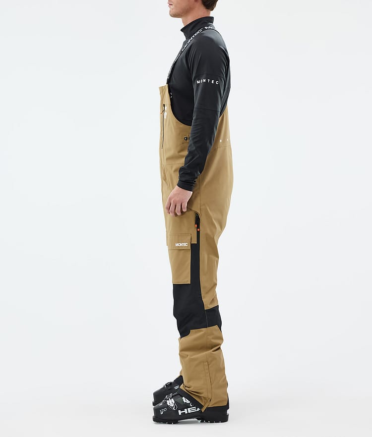 Fawk Ski Pants Men Gold/Black, Image 3 of 7