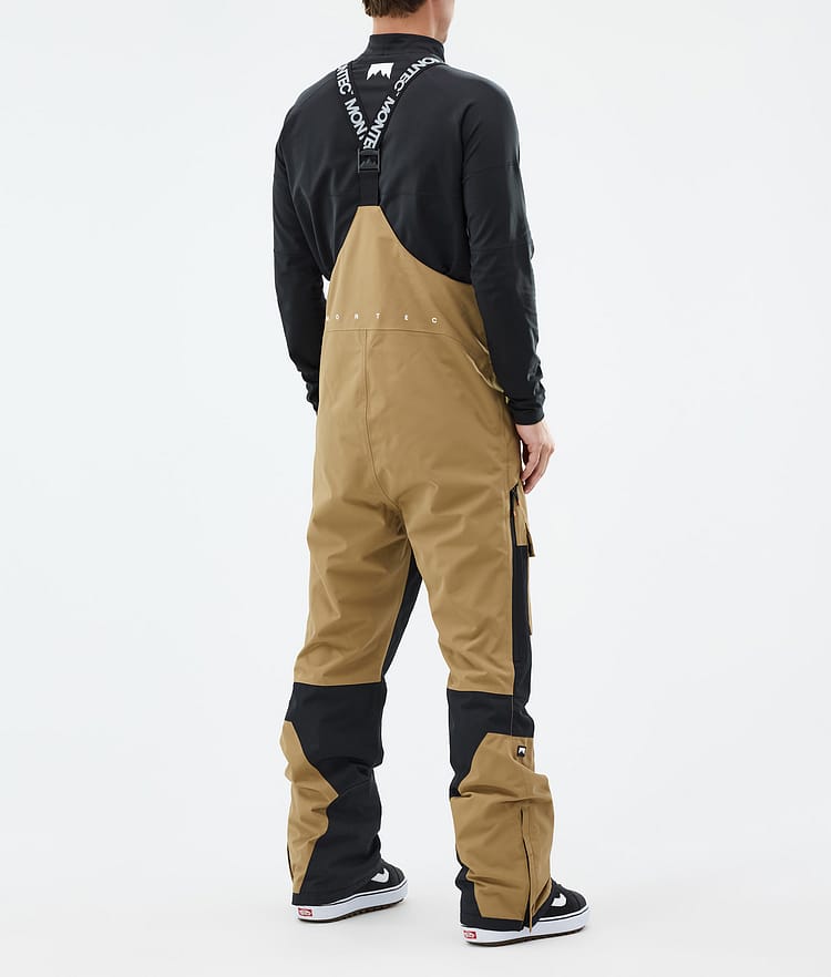 Montec Fawk Snowboard Pants Men Gold/Black, Image 4 of 7