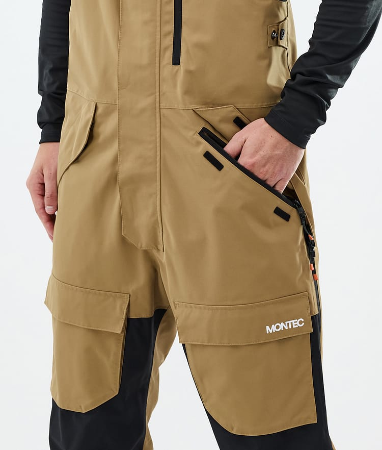 Fawk Ski Pants Men Gold/Black, Image 5 of 7