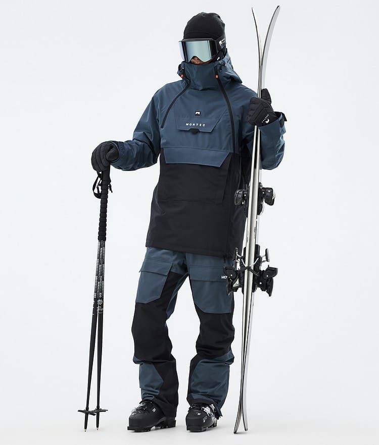 Montec Fawk Ski Pants Men Metal Blue/Black, Image 2 of 7