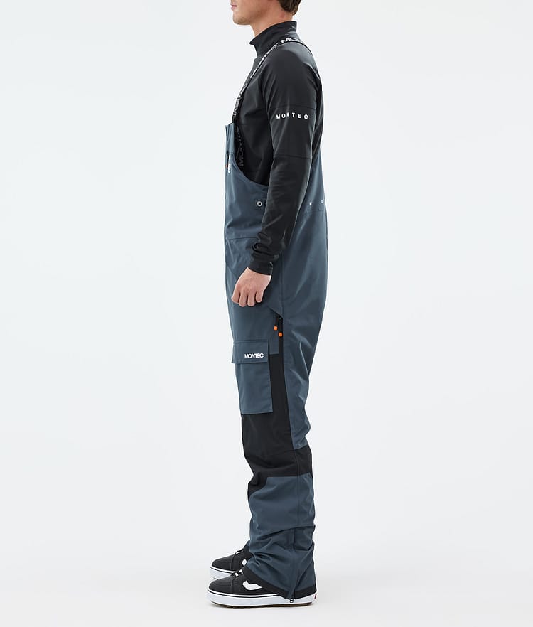 Montec Fawk Snowboard Pants Men Metal Blue/Black, Image 3 of 7