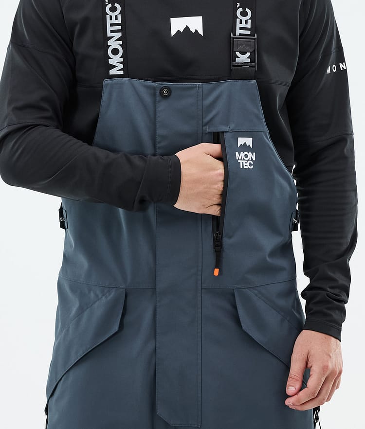 Montec Fawk Ski Pants Men Metal Blue/Black, Image 6 of 7