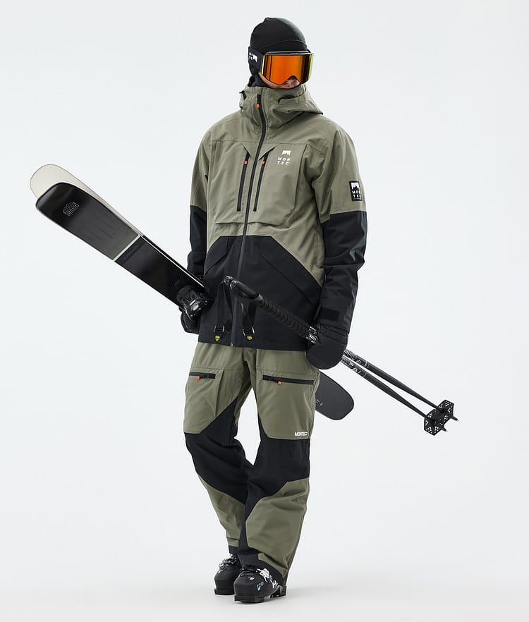 Montec Arch Ski Pants Men Greenish/Black, Image 2 of 7