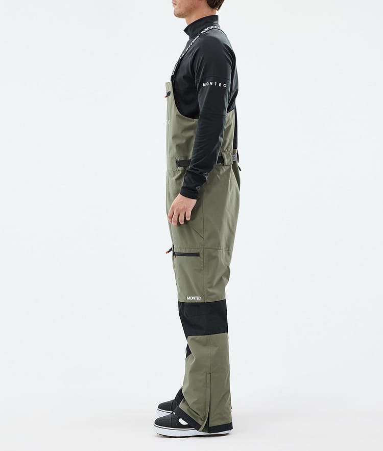 Arch Snowboard Pants Men Greenish/Black, Image 3 of 7