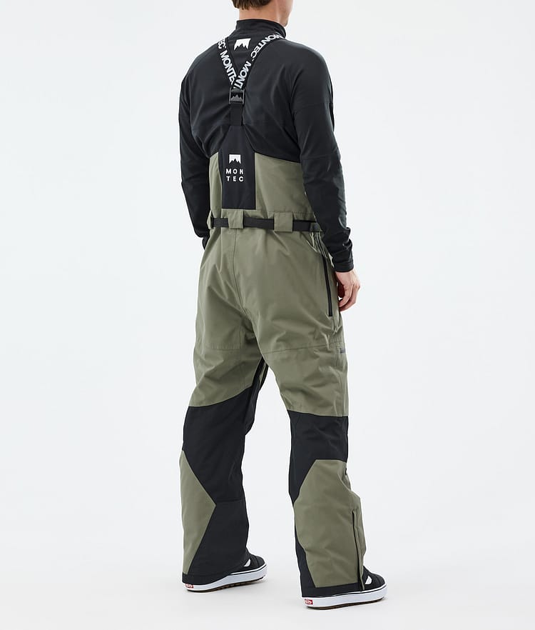 Arch Snowboard Pants Men Greenish/Black, Image 4 of 7
