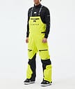 Montec Arch Snowboard Pants Men Bright Yellow/Black