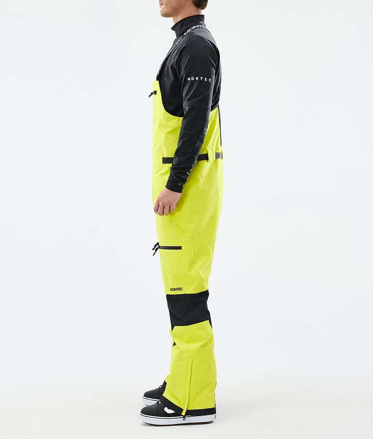 Montec Arch Snowboard Pants Men Bright Yellow/Black, Image 2 of 6