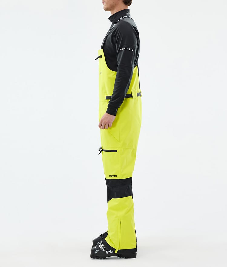 Montec Arch Ski Pants Men Bright Yellow/Black, Image 2 of 6