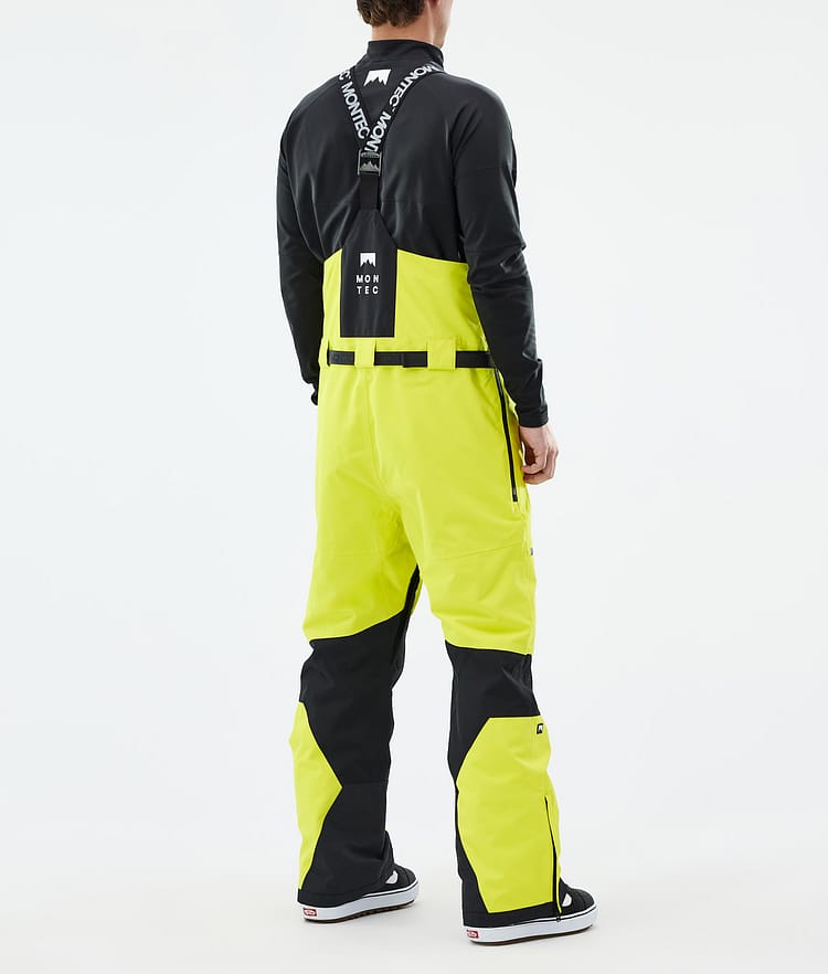 Montec Arch Snowboard Pants Men Bright Yellow/Black, Image 3 of 6