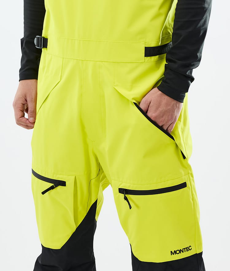 Montec Arch Ski Pants Men Bright Yellow/Black, Image 4 of 6