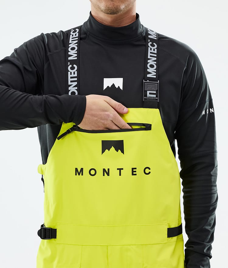 Montec Arch Ski Pants Men Bright Yellow/Black, Image 5 of 6