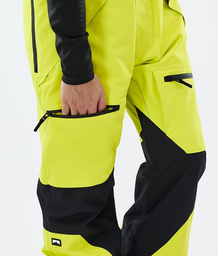 Montec Arch Ski Pants Men Bright Yellow/Black, Image 6 of 6
