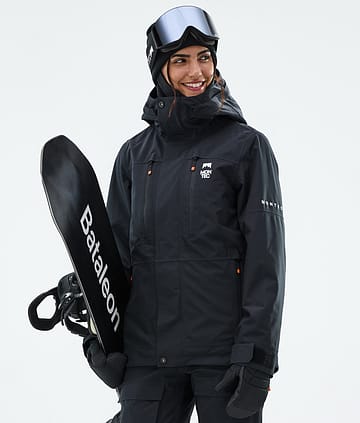Fawk W Snowboard Jacket Black