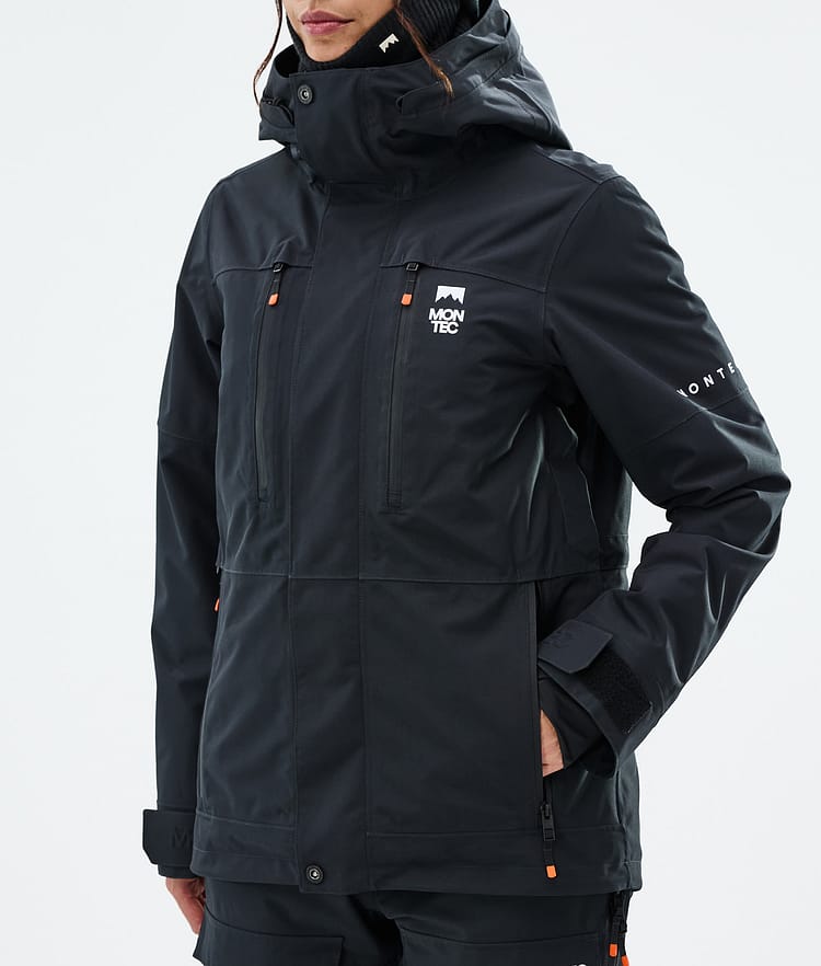Montec Fawk W Snowboard Jacket Women Black, Image 7 of 9