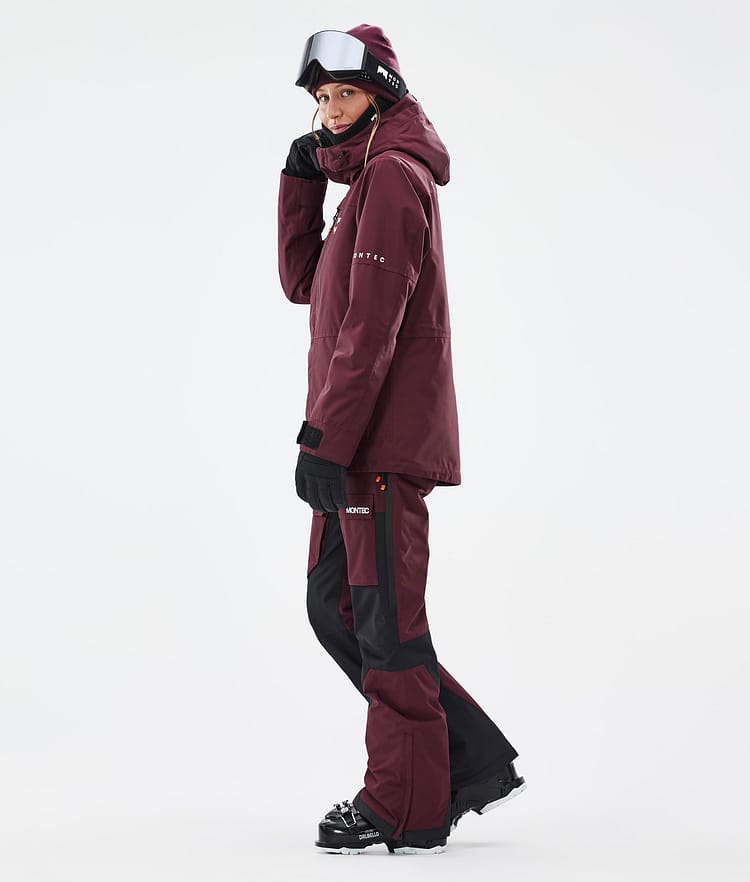 Montec Fawk W Ski jas Dames Burgundy, Image 4 of 10
