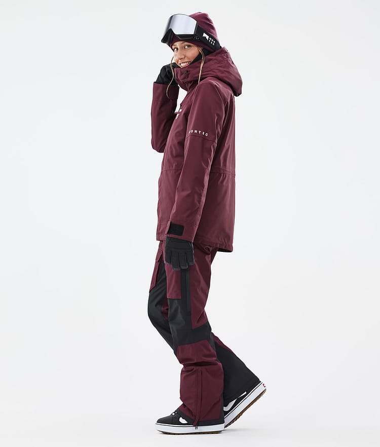 Montec Fawk W Snowboard Jacket Women Burgundy, Image 4 of 10