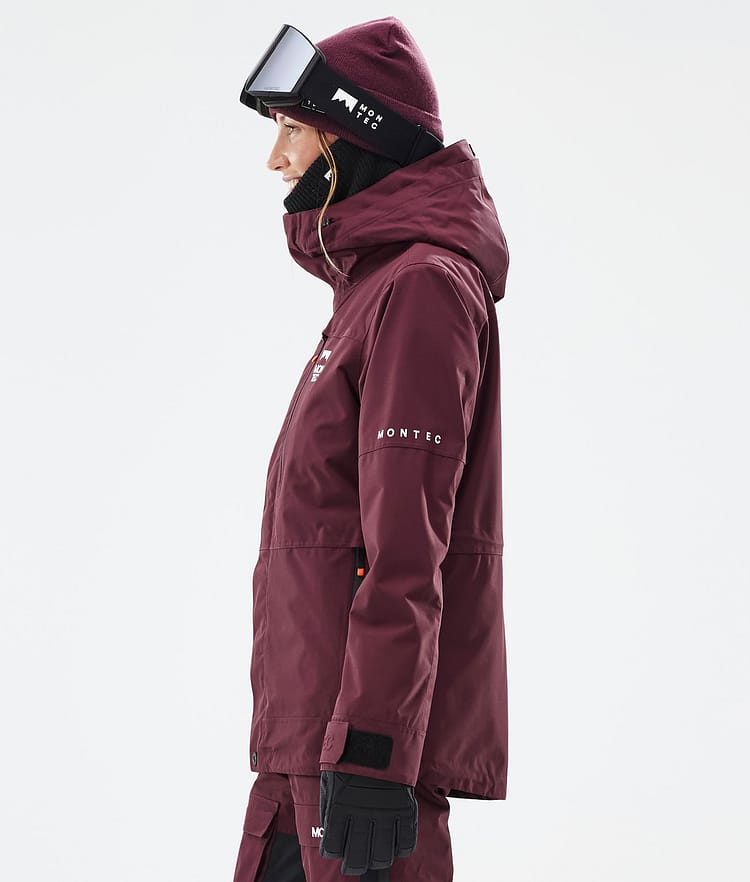 Montec Fawk W Ski jas Dames Burgundy, Image 6 of 10