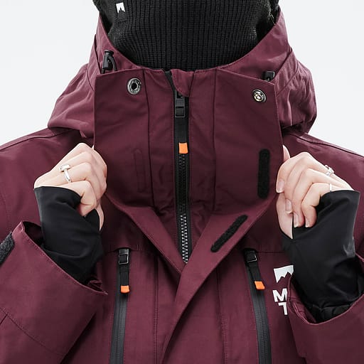 Front Zipper with Double Plackets