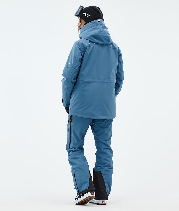 Montec Fawk W Snowboard Jacket Women Blue Steel, Image 4 of 9
