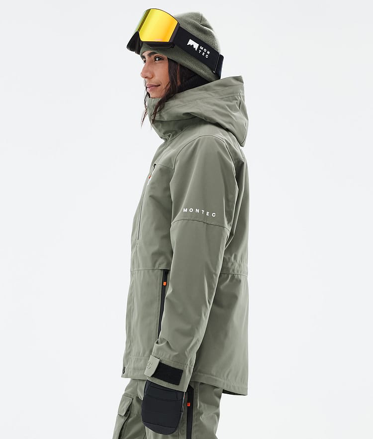 Fawk W Veste de Ski Femme Greenish, Image 5 of 9