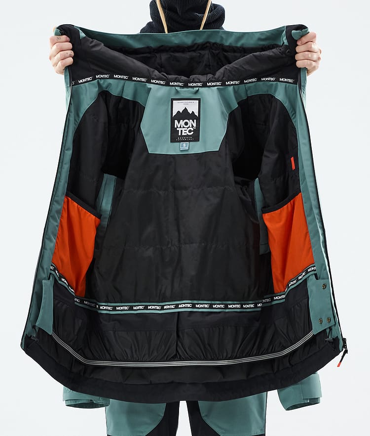 Montec Moss W Ski Jacket Women Atlantic/Black, Image 9 of 9
