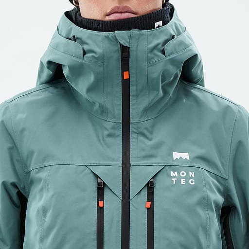 Front Zipper with Inner Placket