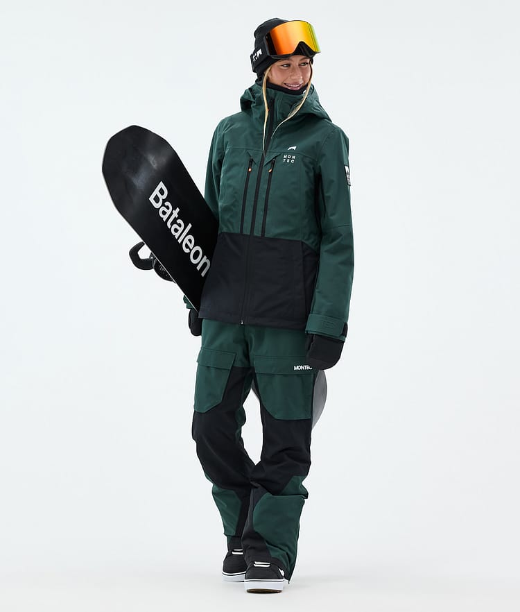 Montec Moss W Snowboard Jacket Women Dark Atlantic/Black, Image 2 of 9