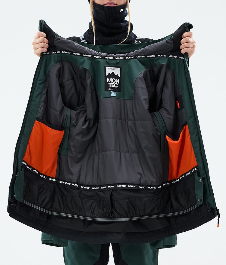 Montec Moss W Snowboard Jacket Women Dark Atlantic/Black, Image 9 of 9