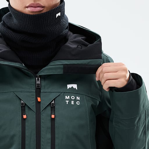 Front Zipper with Inner Placket
