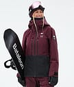 Montec Moss W Snowboard Jacket Women Burgundy/Black