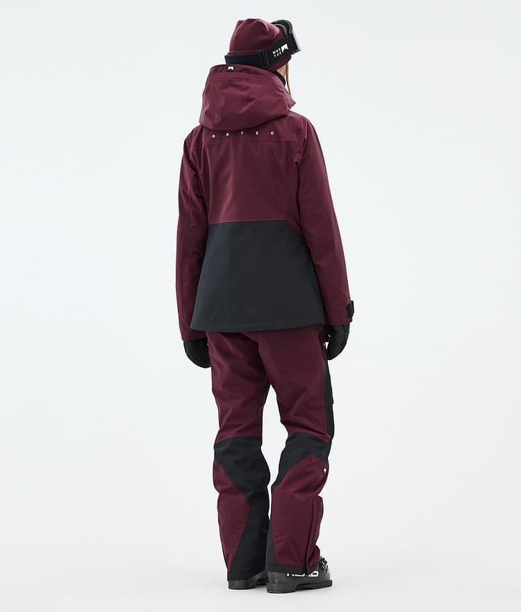 Montec Moss W Laskettelutakki Naiset Burgundy/Black, Image 4 of 9