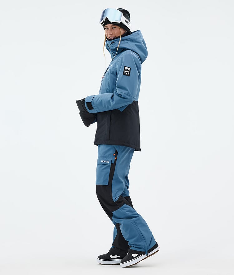 Montec Moss W Snowboard Jacket Women Blue Steel/Black, Image 3 of 9