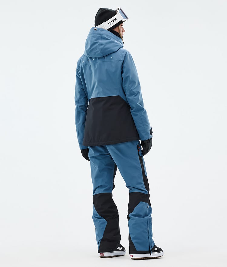 Montec Moss W Snowboard Jacket Women Blue Steel/Black, Image 4 of 9