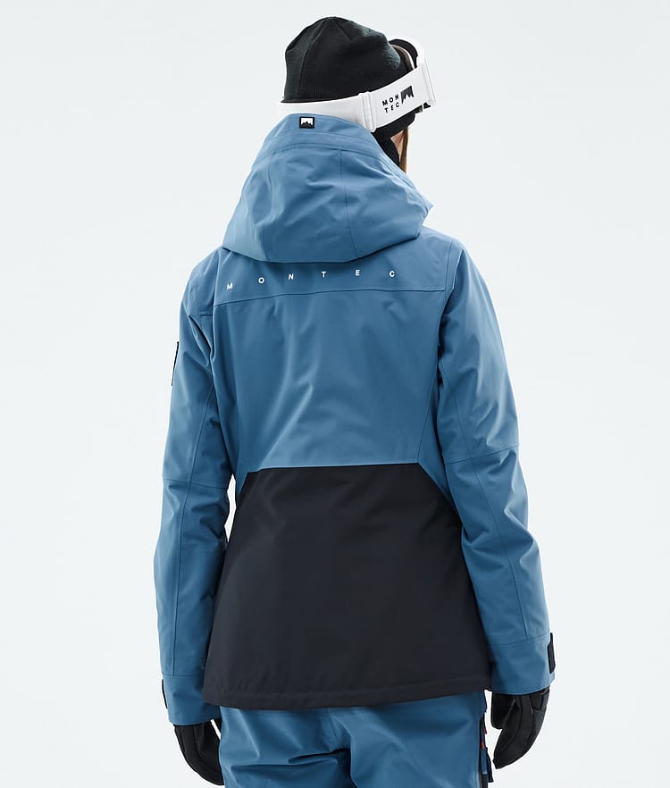 Montec Moss W Snowboard Jacket Women Blue Steel/Black, Image 6 of 9