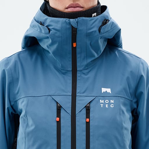 Front Zipper with Inner Placket